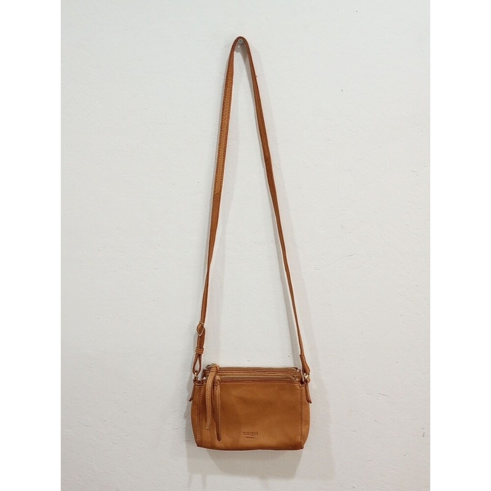 Margot New York "Jules" Leather Crossbody Bag - NWOT!
